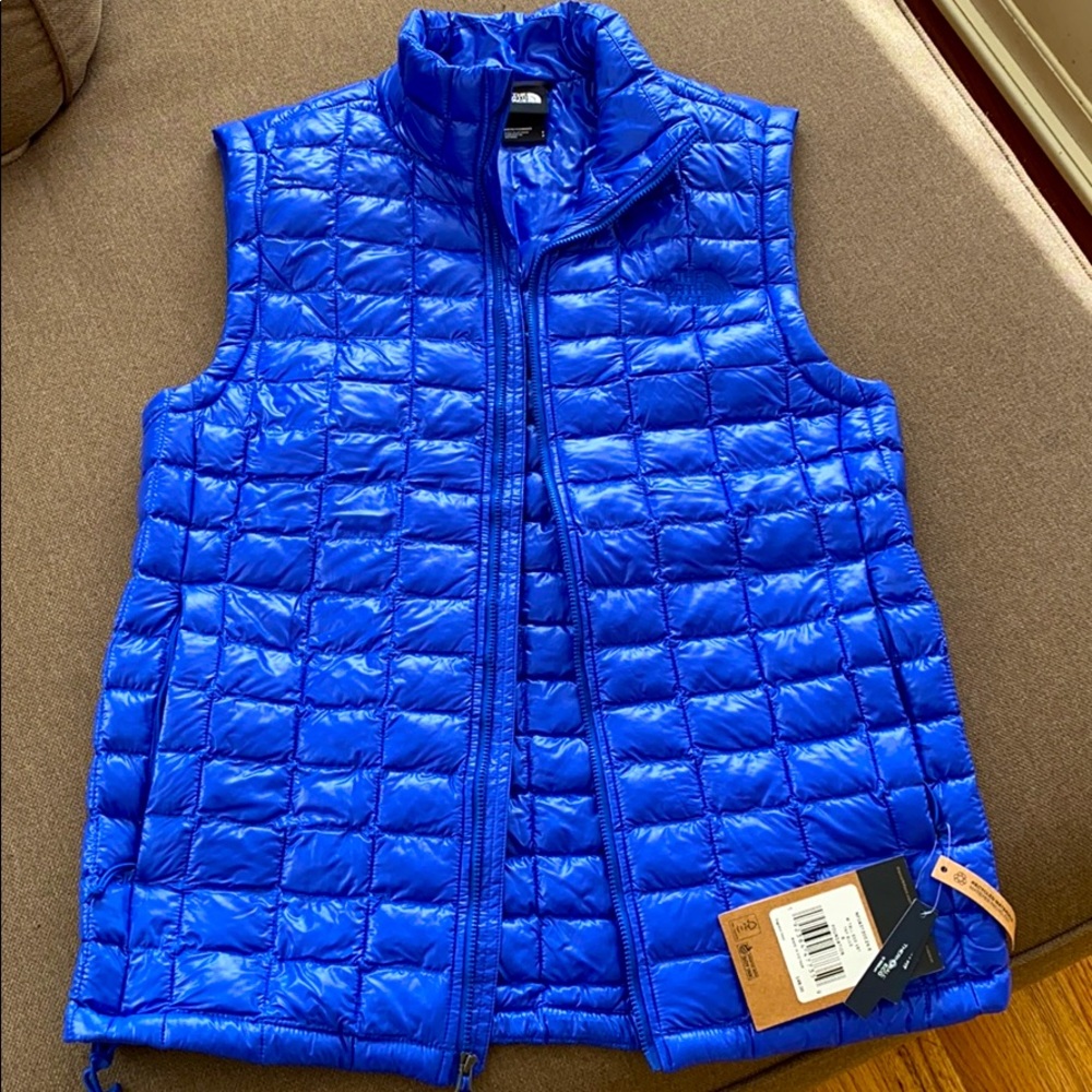 NorthFace Vest - Blue, men’s small
